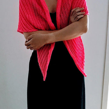 Simple garden shawl