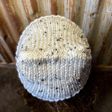 Alpine Cuffed Beanie -- a loom knit pattern
