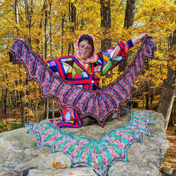 Nadja's Wings Shawl