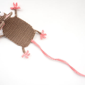 Mouse Bookmark Crochet Pattern
