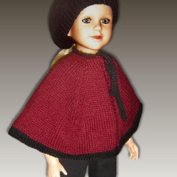 Cape and Beret for My Twinn Doll, 23 inch (My BFF)