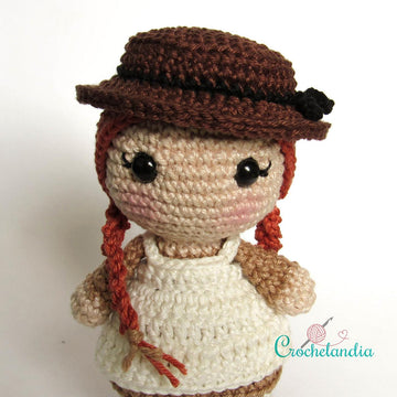 Anne of Green Gables 2 - amigurumi pattern by Crochelandia