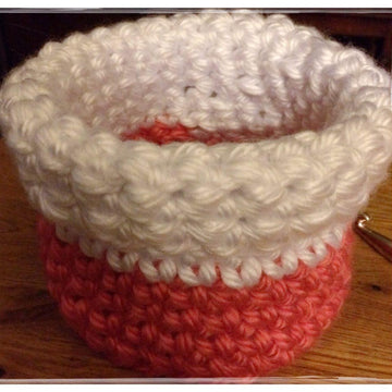 Coral Expressions Chunky Crochet Baskets