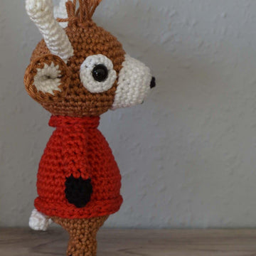 Crochet Pattern Reindeer Rudolph and his Friends!