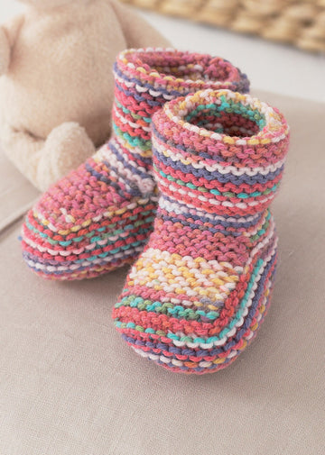 Bootees, Shoes and Boots in Sirdar Snuggly Baby Crofter DK - 1483 - Downloadable PDF