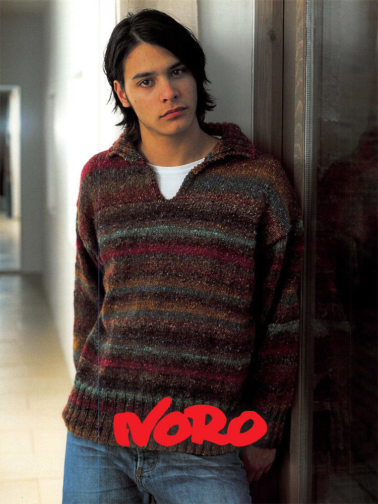 Fitzgerald Sweater in Noro Silk Garden - Downloadable PDF