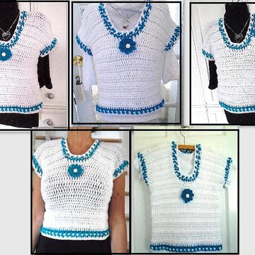 805 Scoop Neck Summer TOP