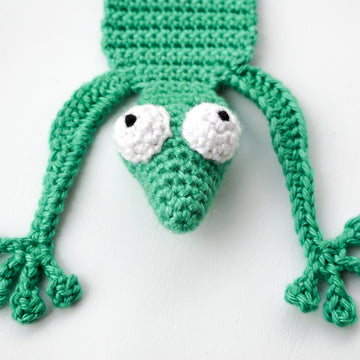 Gecko Bookmark Crochet Pattern