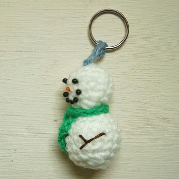 Snowman key chain