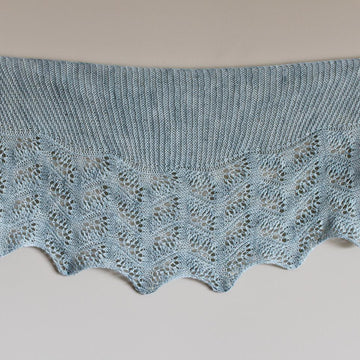 Tumbling Waves Shawl