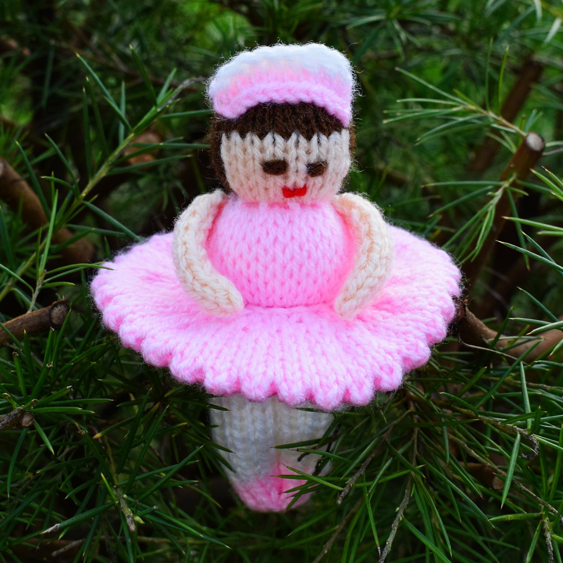 Charlotte the Ballerina Doll Knitting Pattern - Toy Knitting Pattern