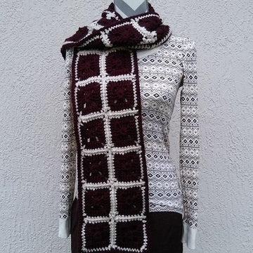 Claret's Winter Scarf