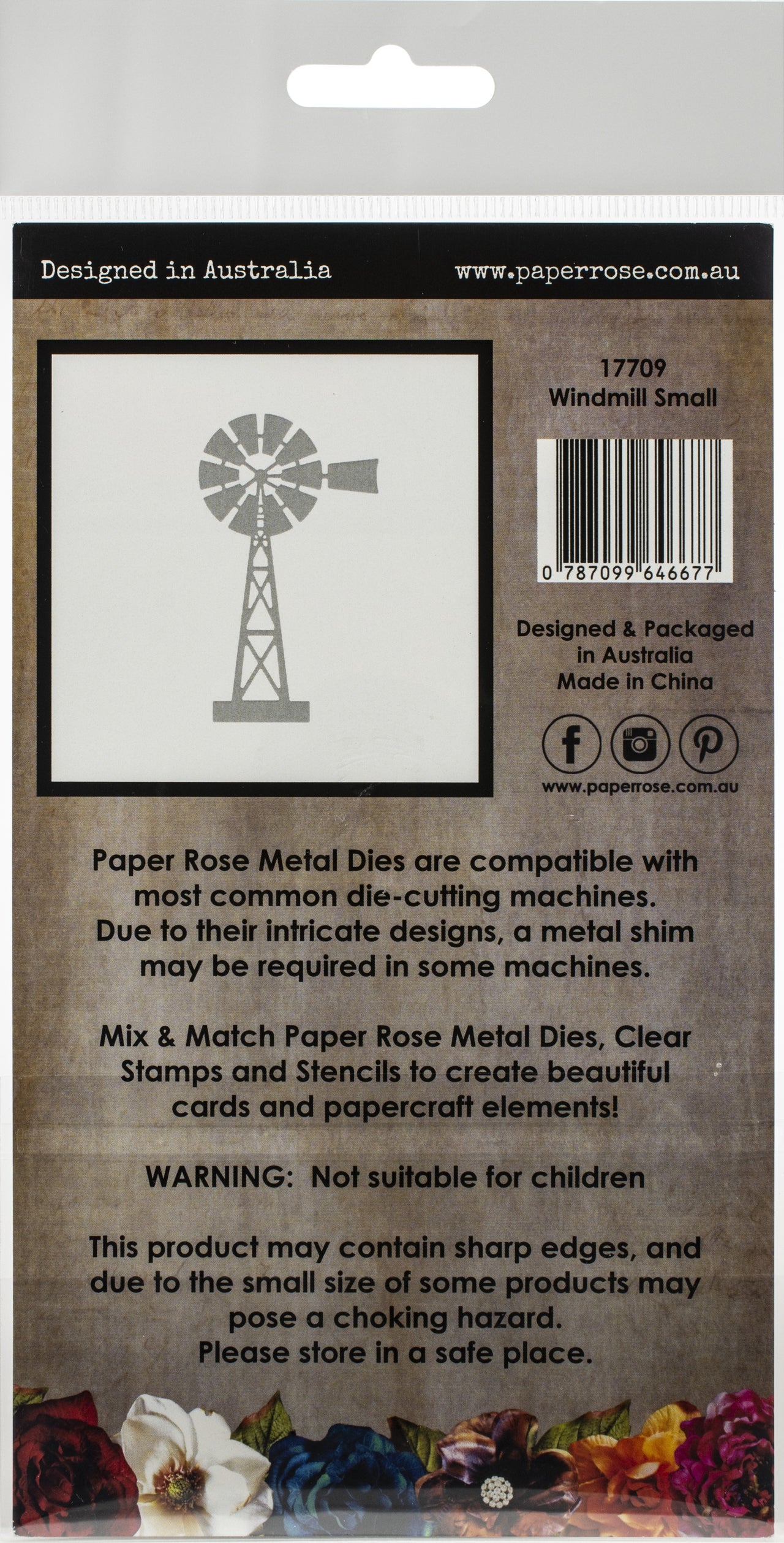 Paper Rose Dies - Small Windmill