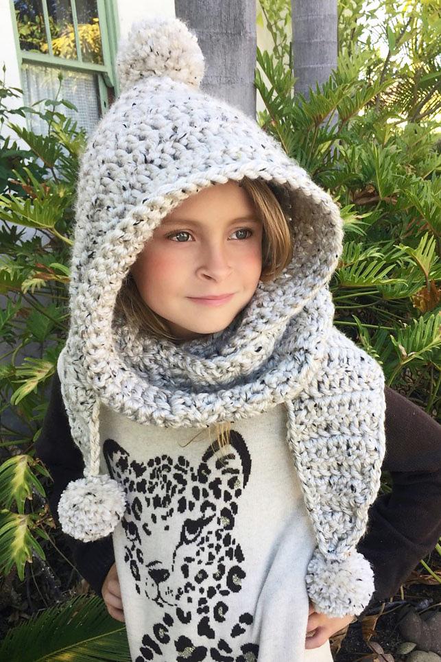Hooded Scarf - Chloe Hood