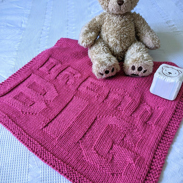 Dream Big baby blanket