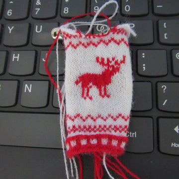 1:12th scale Nordic reindeer sweater