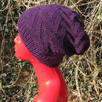Zig Zag Slouch Hat
