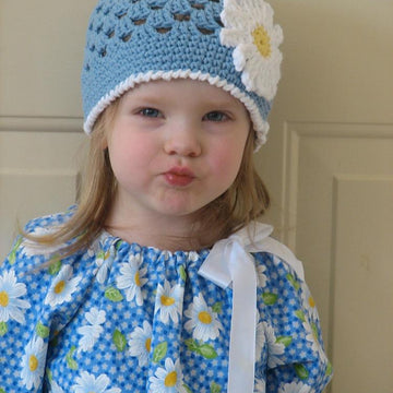 Spring Daisy Beanie