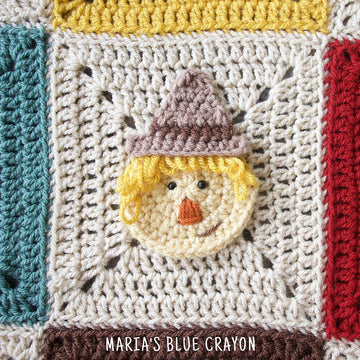 Fall Granny Square Blanket
