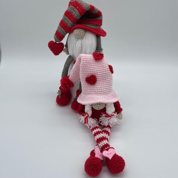 Valentine Gnome with legs