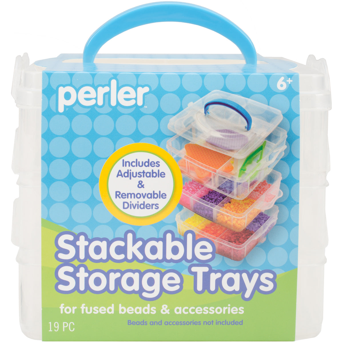 Perler Square Stackable Storage - 424863