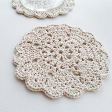 Small heart doily
