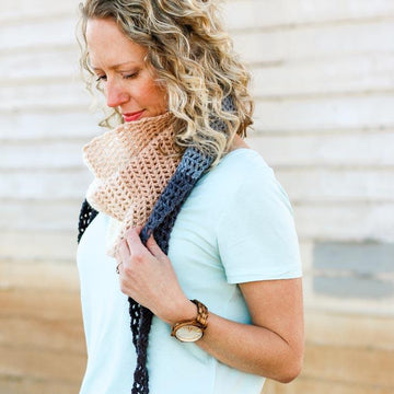 Dawn Till Dusk (+ Desert Winds) Triangle Scarf