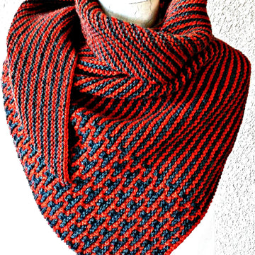 Rusted Roof Shawl