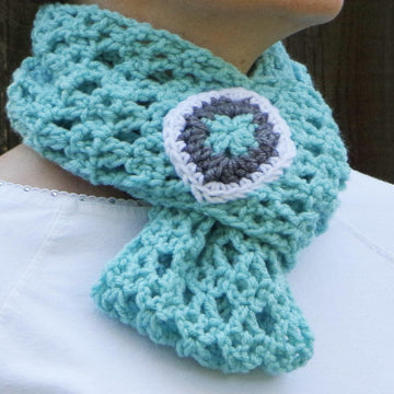 Diamond Lace Infinity Scarf for Girls and Ladies