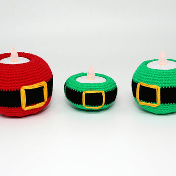 Tealight Holders - Santa