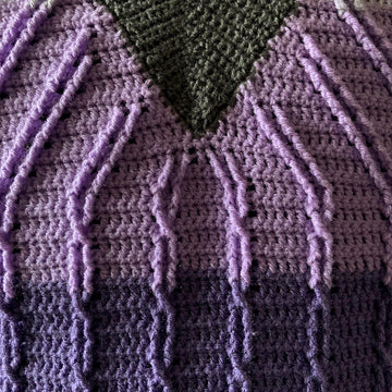 Deep V Cable Sweater
