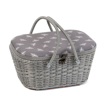 Hobbygift Grey Bees Hamper Box