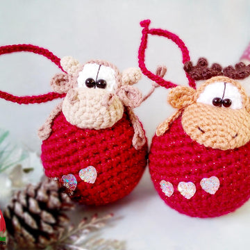 280 Cow, Bull on a bauble