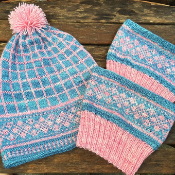 Fair & Squares Hat and Boot Toppers