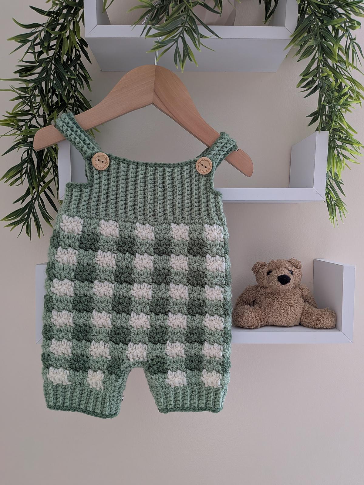 Gingham Dungarees and Dress