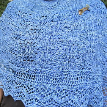 Pitlochry Long Wingspan Shawl