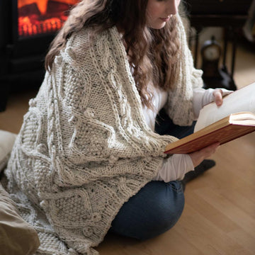 Winter Cabin Throw
