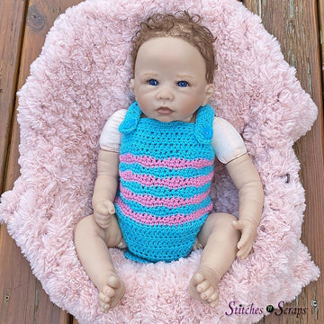 Wavelets Baby Romper
