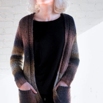 Piave Cardigan in Berroco Aero - 401-2 - Downloadable PDF