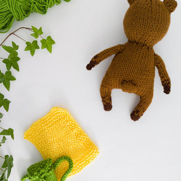 Josh the Bear - Toy Knitting Pattern