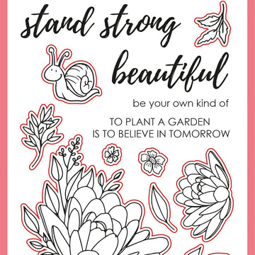 Uniquely Creative 4"X6" Clear Stamps - Stand Strong