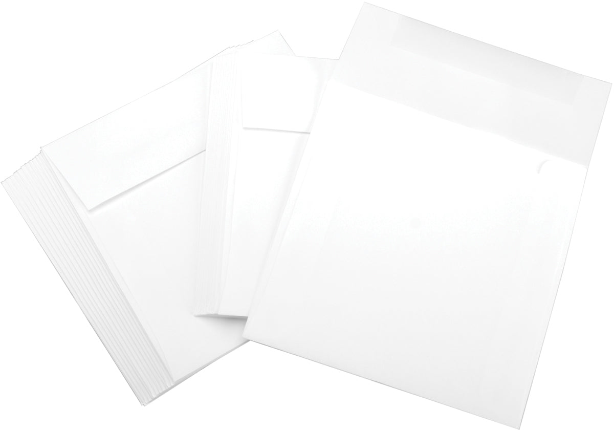 Leader Paper Products Leader Envelopes 6"X6" 25/Pkg - White