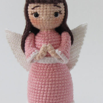 Girl Christmas Guardian Angel-Ángel de la Guardia