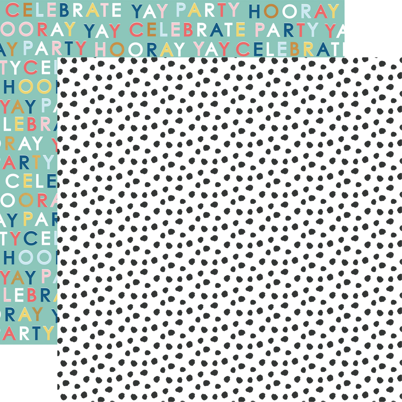 Kaisercraft Oh Happy Day! Double-Sided Cardstock 12"X12" 10/Pkg - Yay!