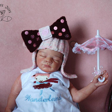 New Born Girl Baby Peruke Hat