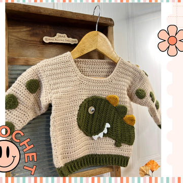Dinotastic, Crochet Dinosaur Jumper