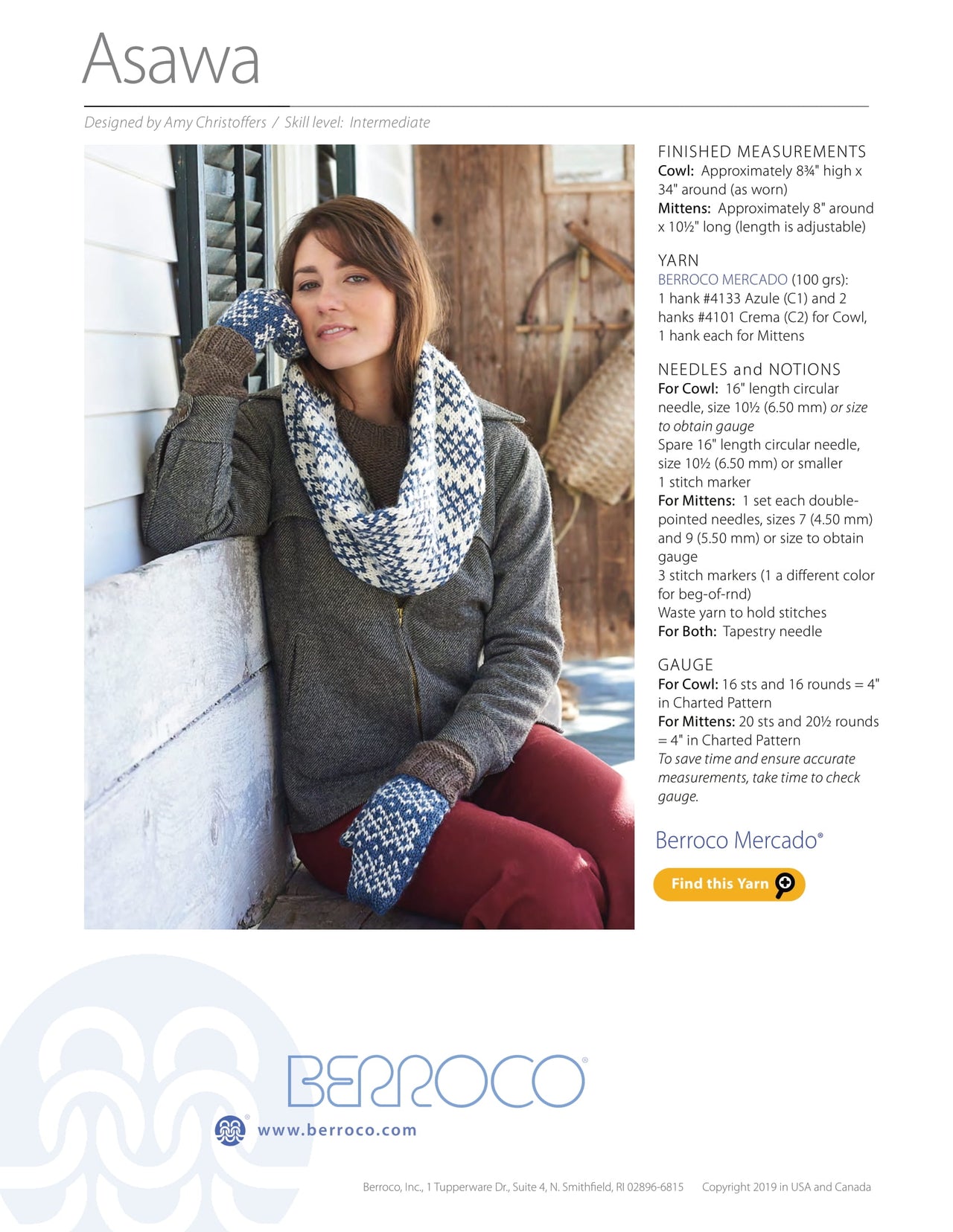 Berroco Asawa PDF