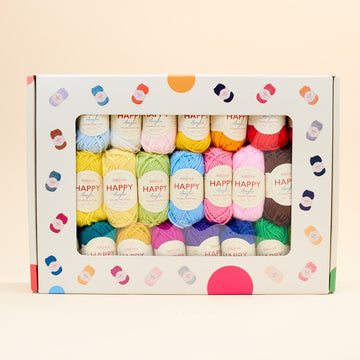 Sirdar Happy Acrylic Assortment Box - 50 Colours