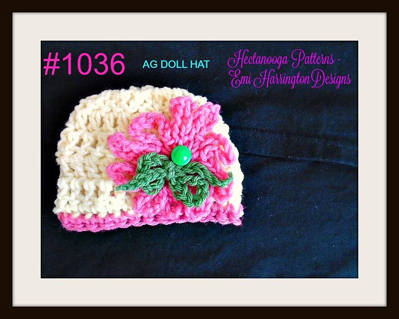 1036 - AG Doll Hat