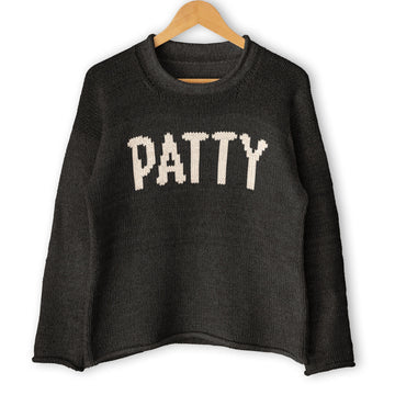 Womens knit sweater Patty - Knitting Pattern